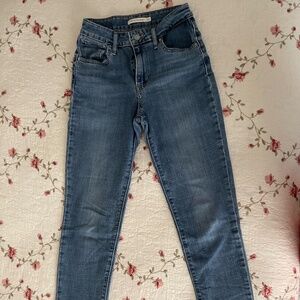 Levi's 721 High Rise Skinny Jeans